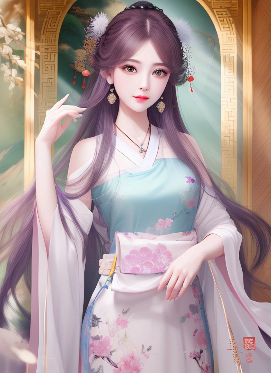 汉服美女图鉴  我热爱国风动漫,尤其是那些充满古风元素的美女形象.