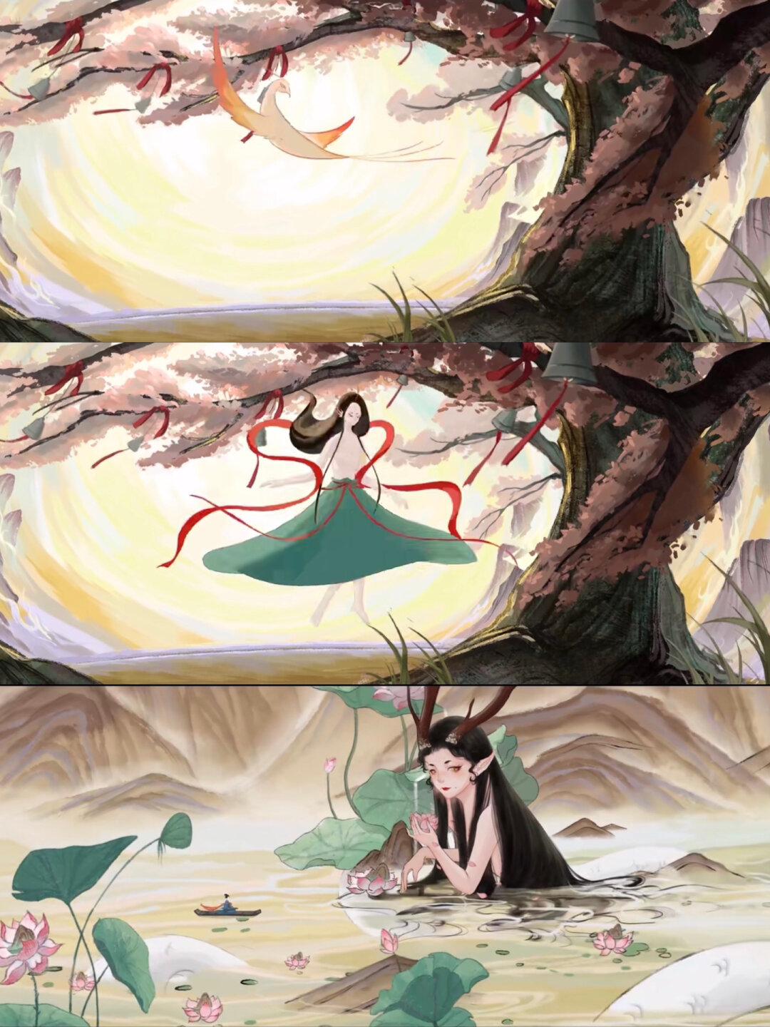 绝美国风动画3分钟看中国历史|太震撼了