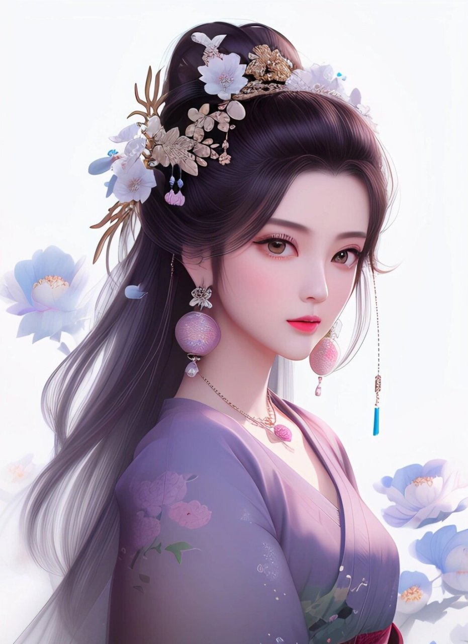 动漫美女,古风美女和国风女头像,这些美丽的形象让我感受到了古代女性