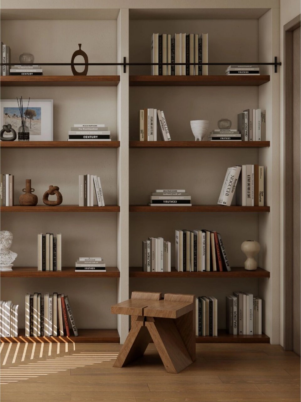 作为一个爱书之人,我一直梦想着拥有一面满墙书柜