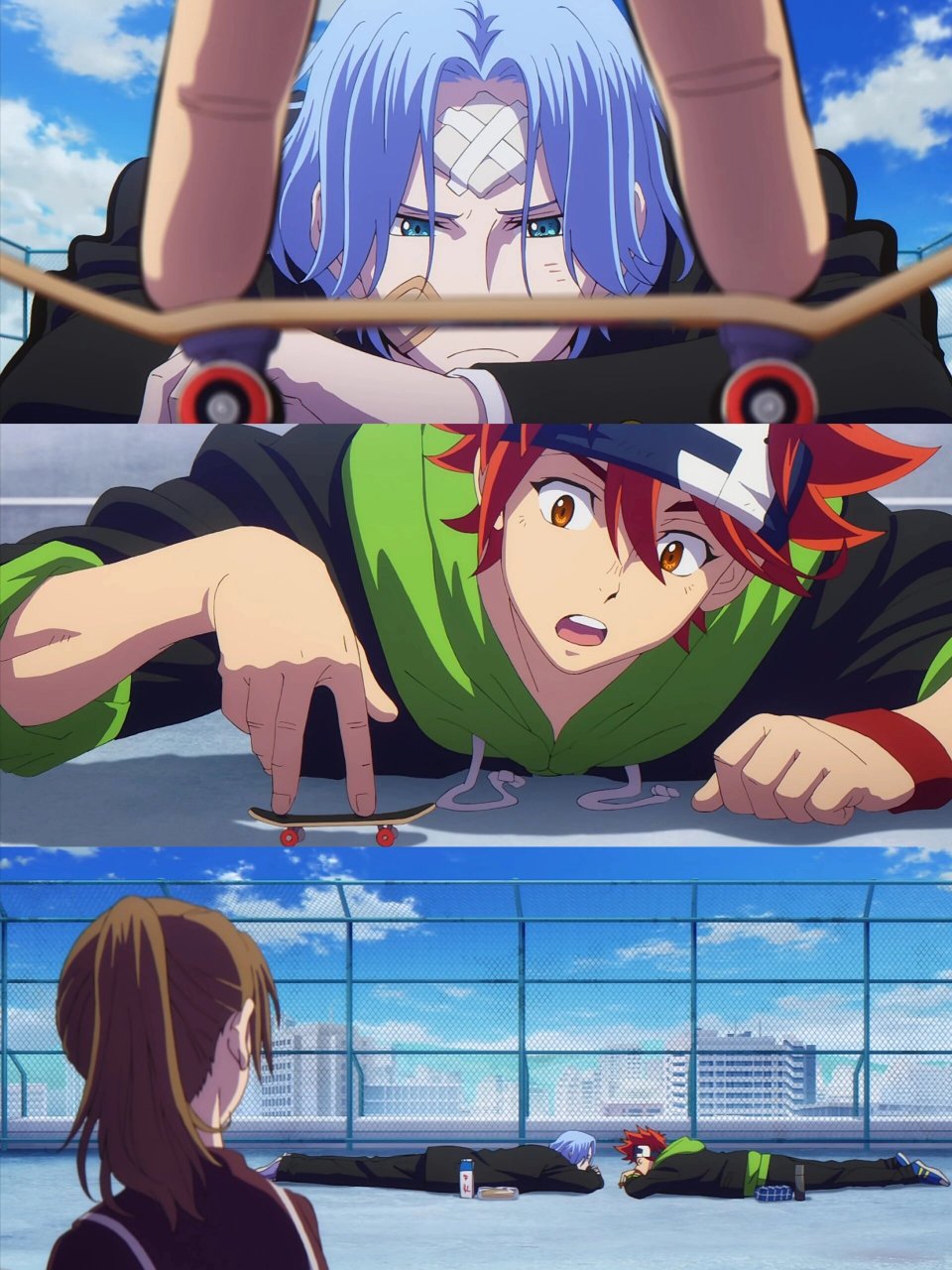 无限滑板 	  今天要跟大家分享一个超燃的动漫推荐,就是《无限滑板》!