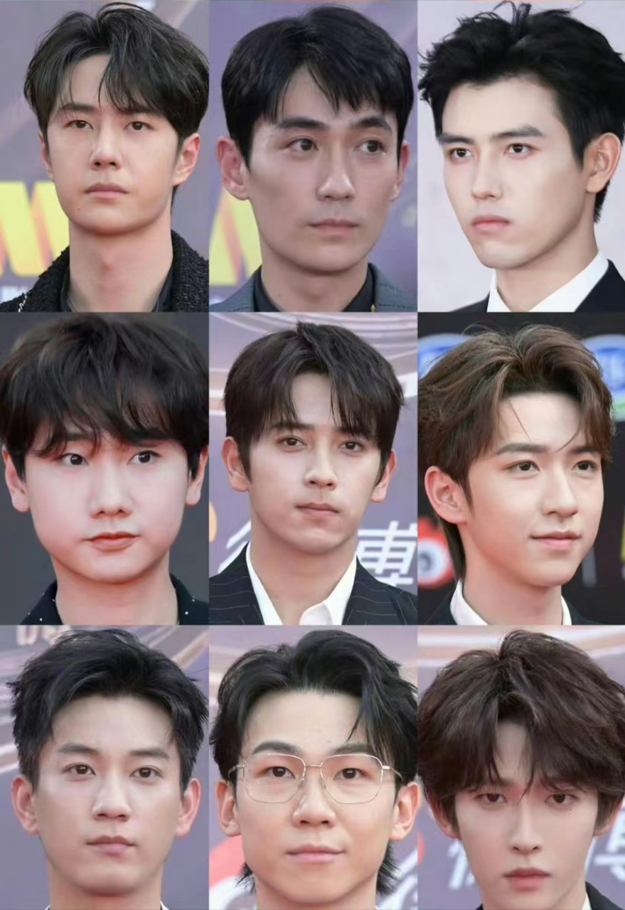 现在年轻男明星的素颜,大家觉得谁的形象最好?  图片转自网络,侵删