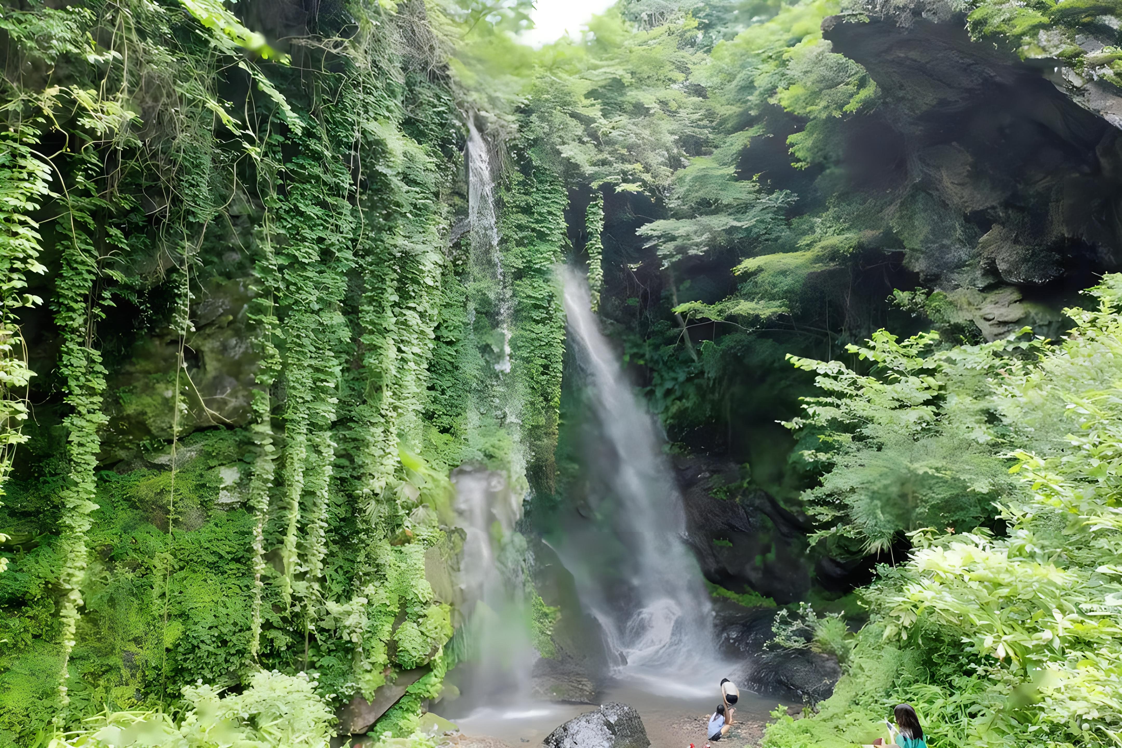 长沙宁乡沩山深处的秘密:芦花瀑布与芦花妹的传说!