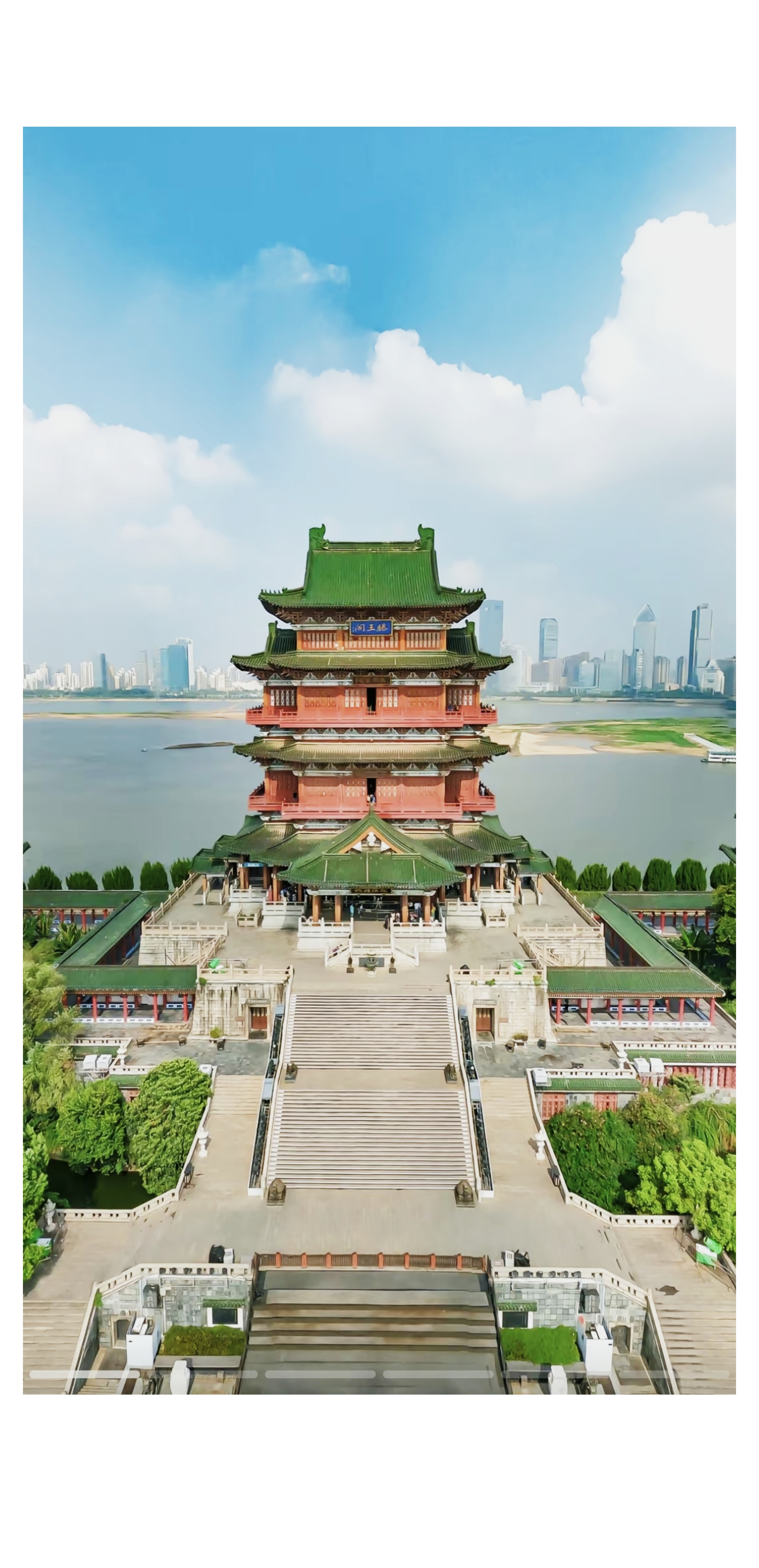 来南昌感受到滕王阁的魅力
