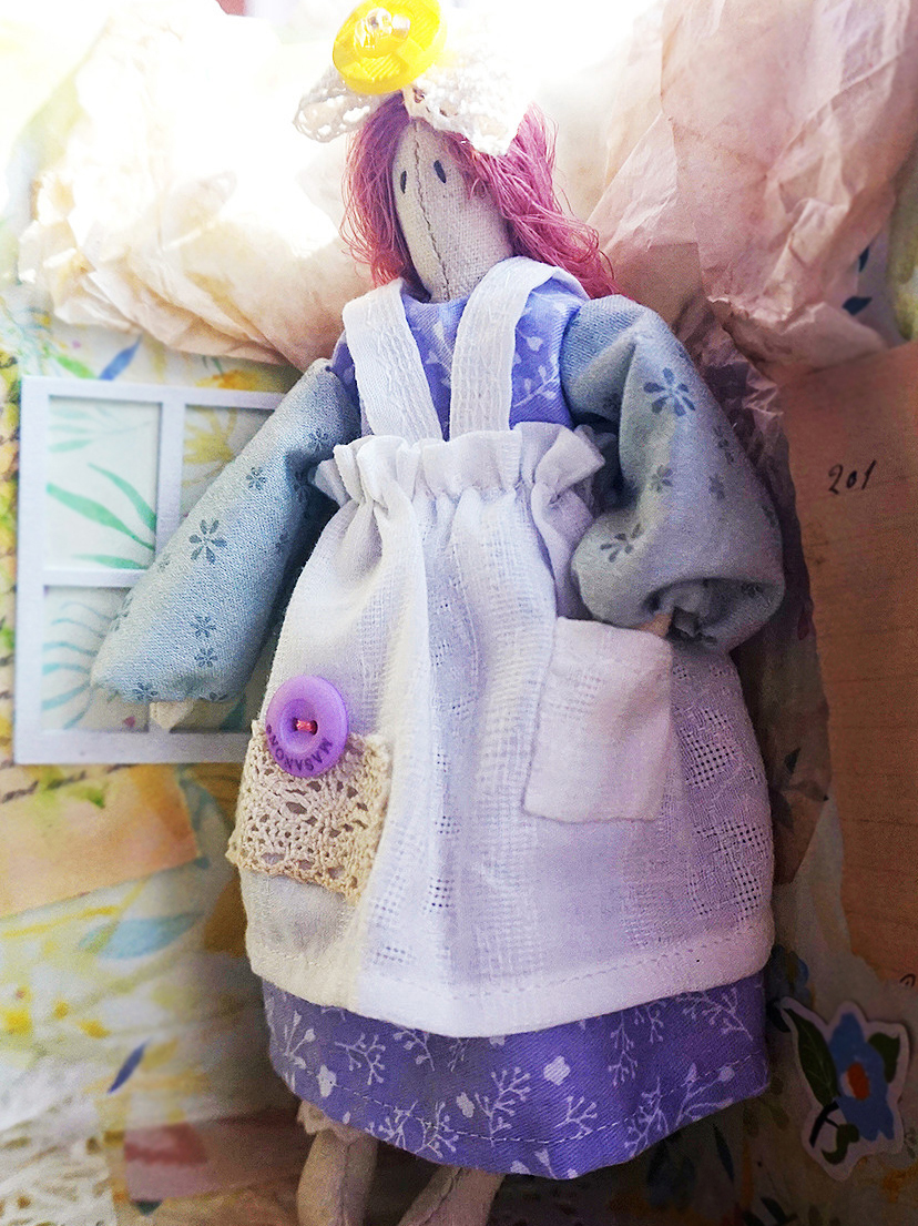 清新可爱的手工布娃娃制作