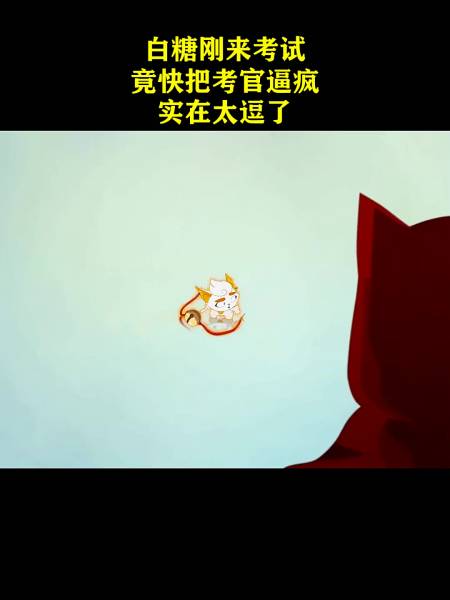 京剧猫白糖刚来考试竟快把考官逼疯实在太逗了