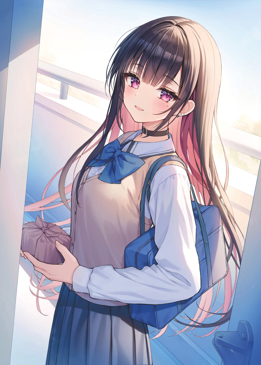 二次元# 每天早上送便当给我的清纯系少女,得想个办法娶了她[二哈]
