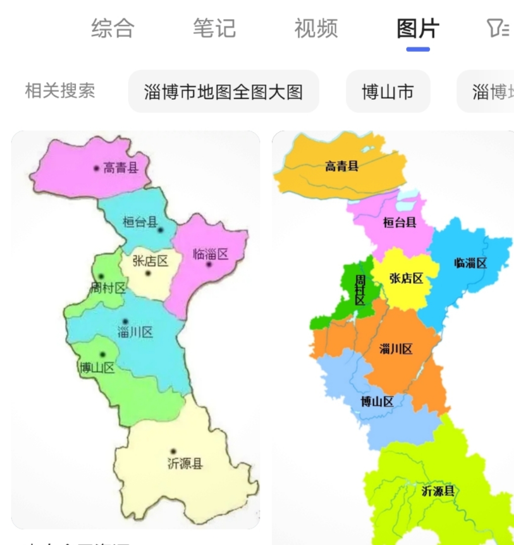 周村区村庄地图图片