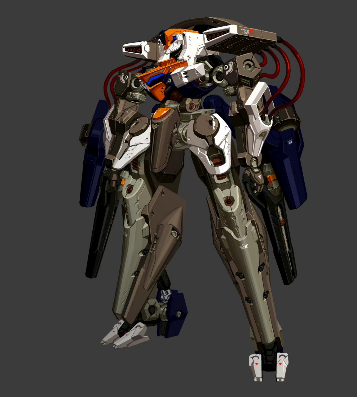 画师txz47创作的一组机甲设计作品,结合了多种元素创作出外形独特的