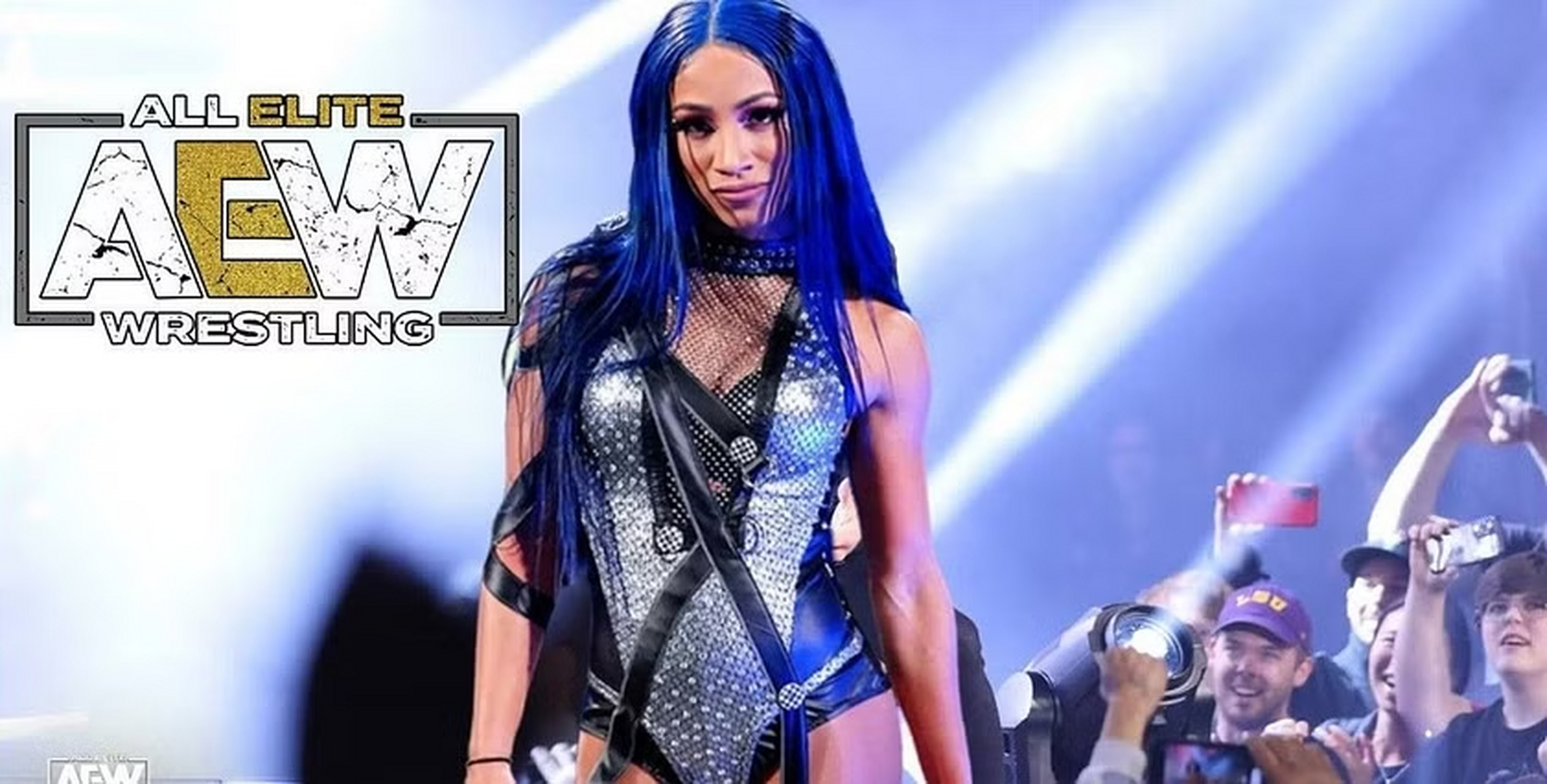 但前wwe总经理艾瑞克·毕雪夫认为,莎夏·班克斯加盟aew后,收视量可能