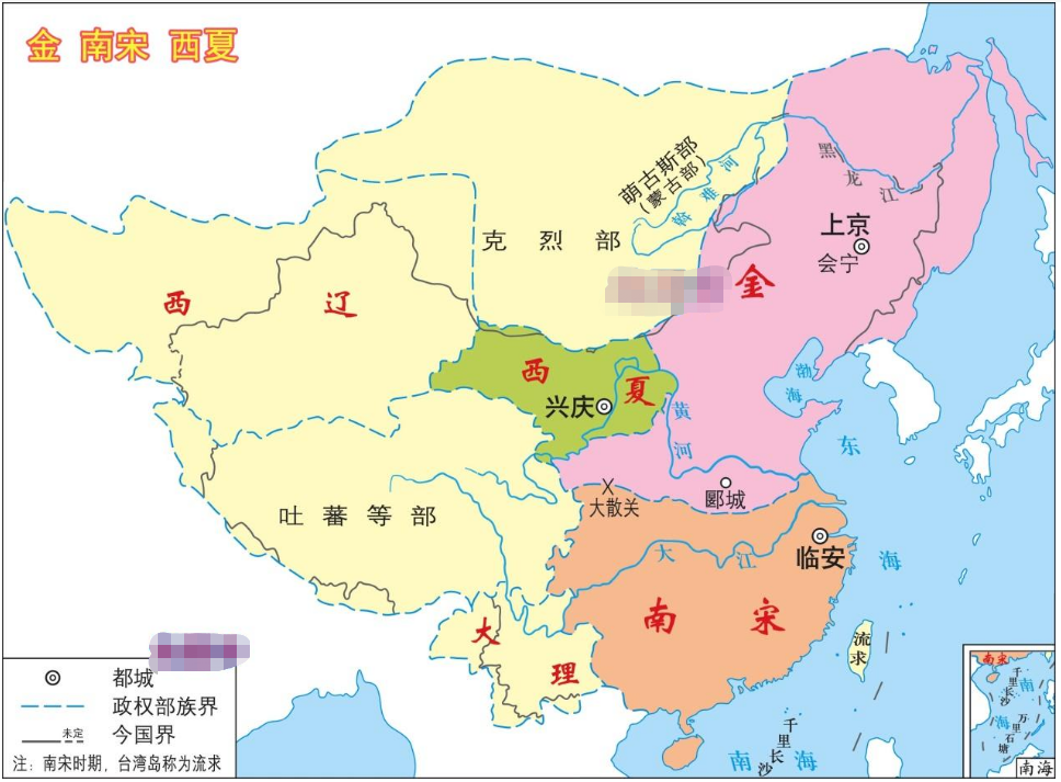 辽国最大时的地图图片