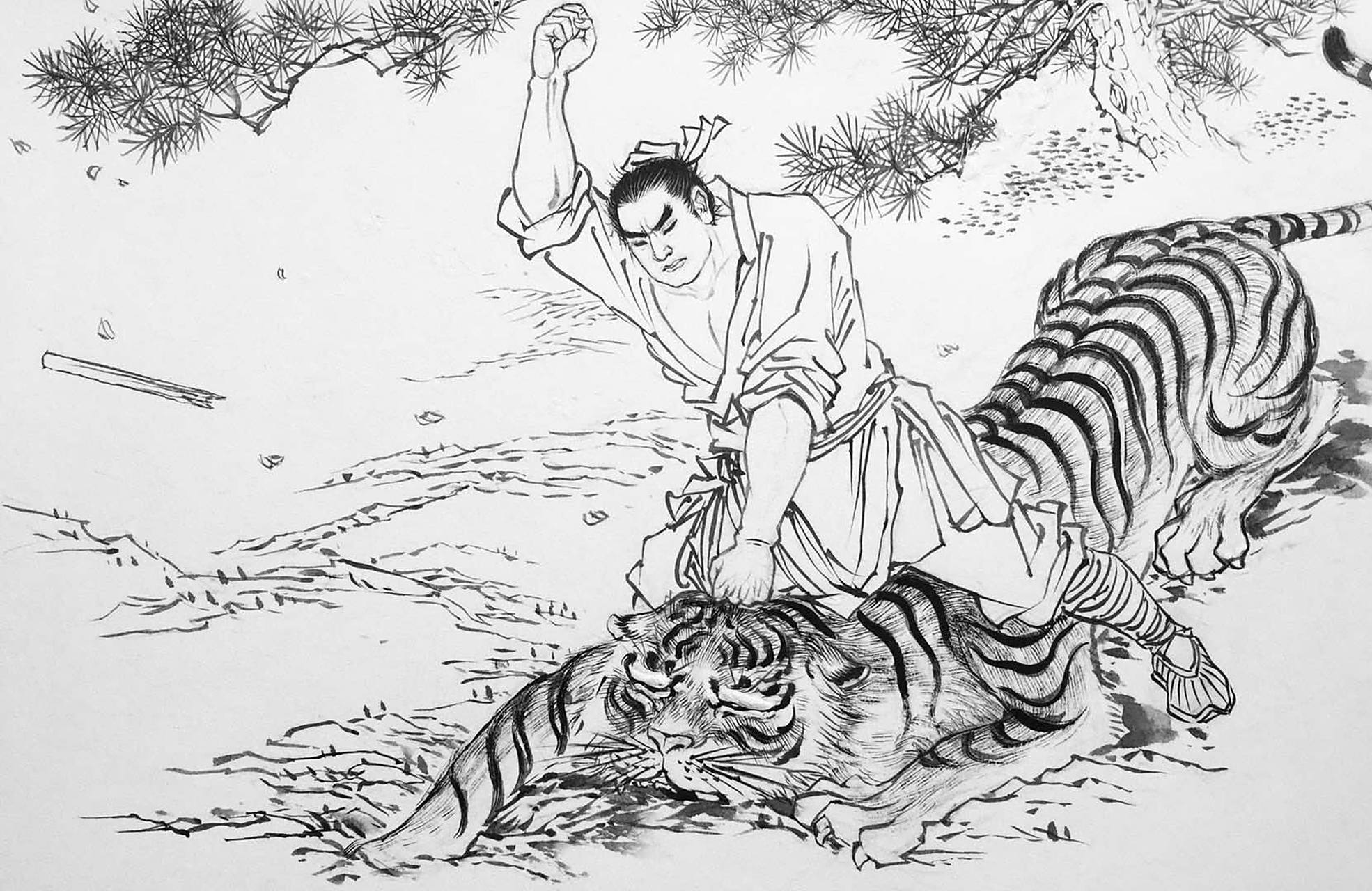 虽然成为打虎英雄,但并非出于本意