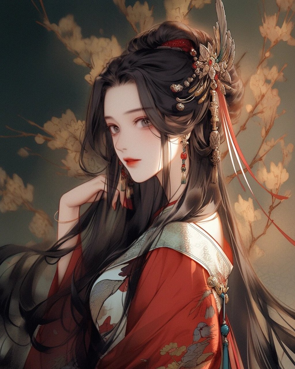 复古美人的一瞥一笑沁人心脾  穿越时光的古风美人:一瞥一笑,惊艳千年