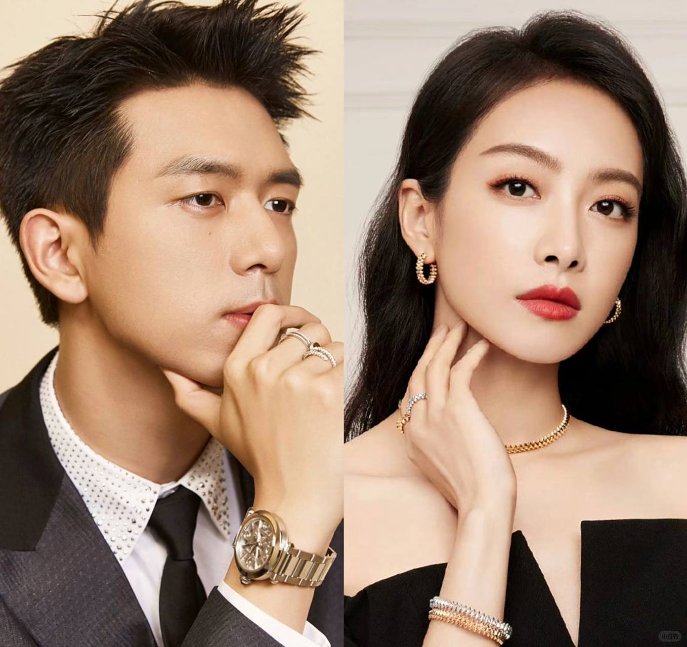 李现与宋茜,谁才是品牌气质的最佳代言人   今天在浏览卡地亚活动的