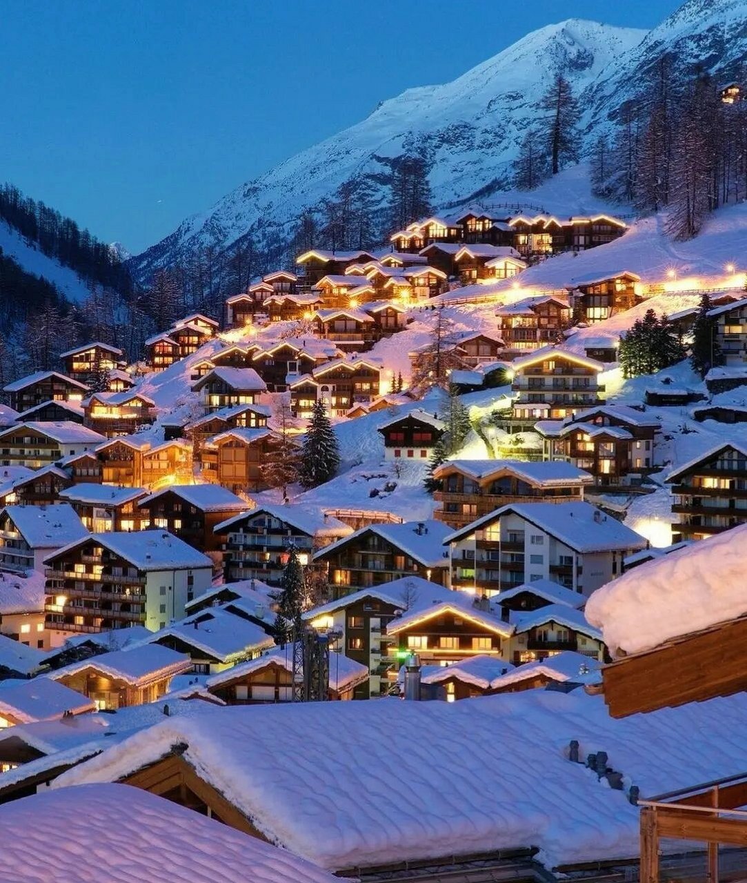 瑞士冬天的童话小镇能多美  99grindelwald | 格林德瓦  瑞士98