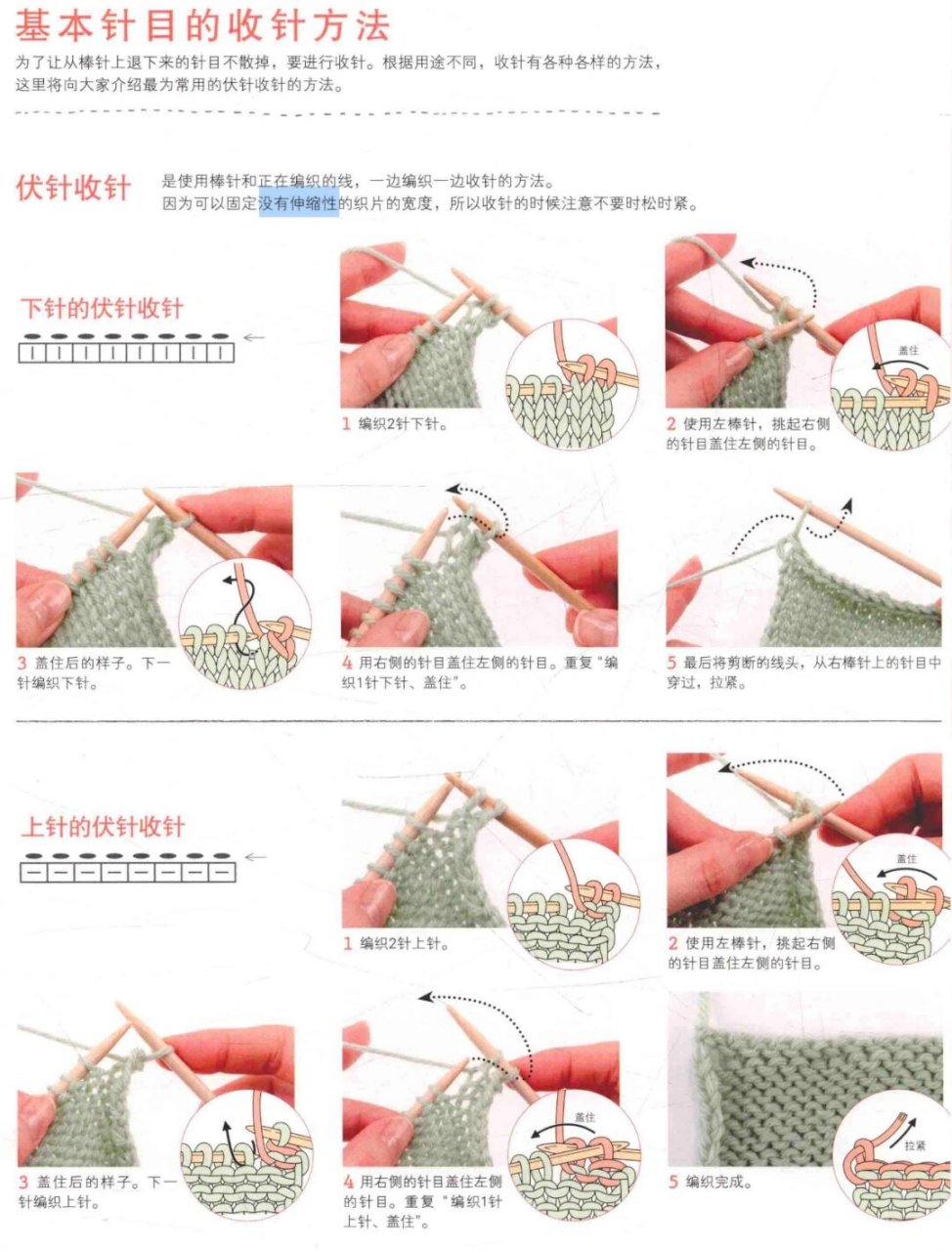基本的收针方法和换线 编织,对我来说,不仅仅是一个爱好,更是一种