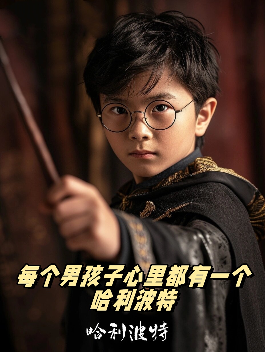每个男孩子心里都有一个哈利波特