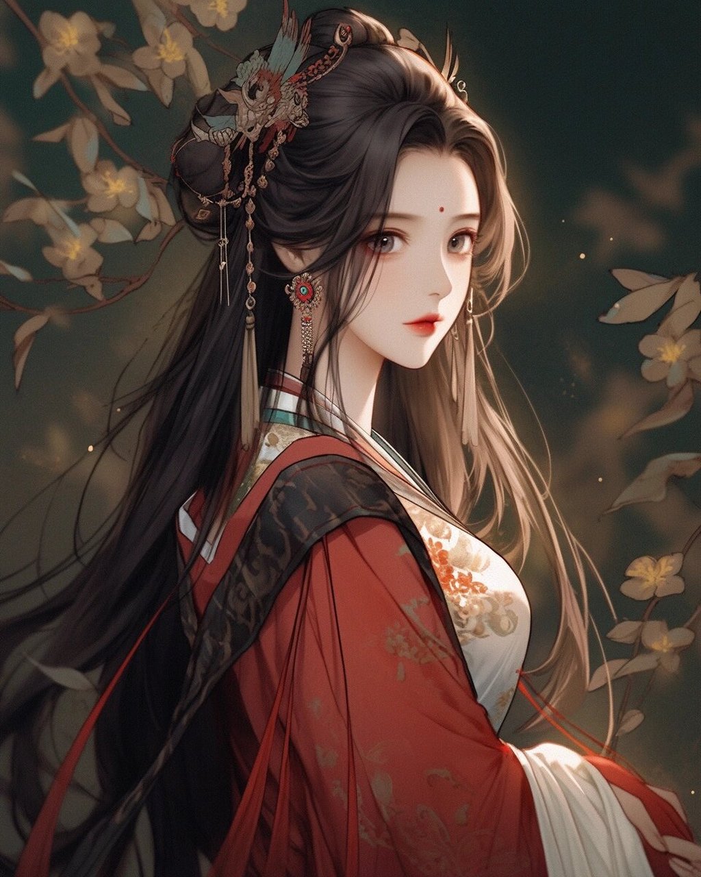 复古美人的一瞥一笑沁人心脾  穿越时光的古风美人:一瞥一笑,惊艳千年