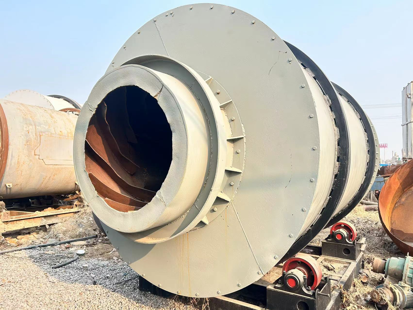 矿粉铁粉烘干机