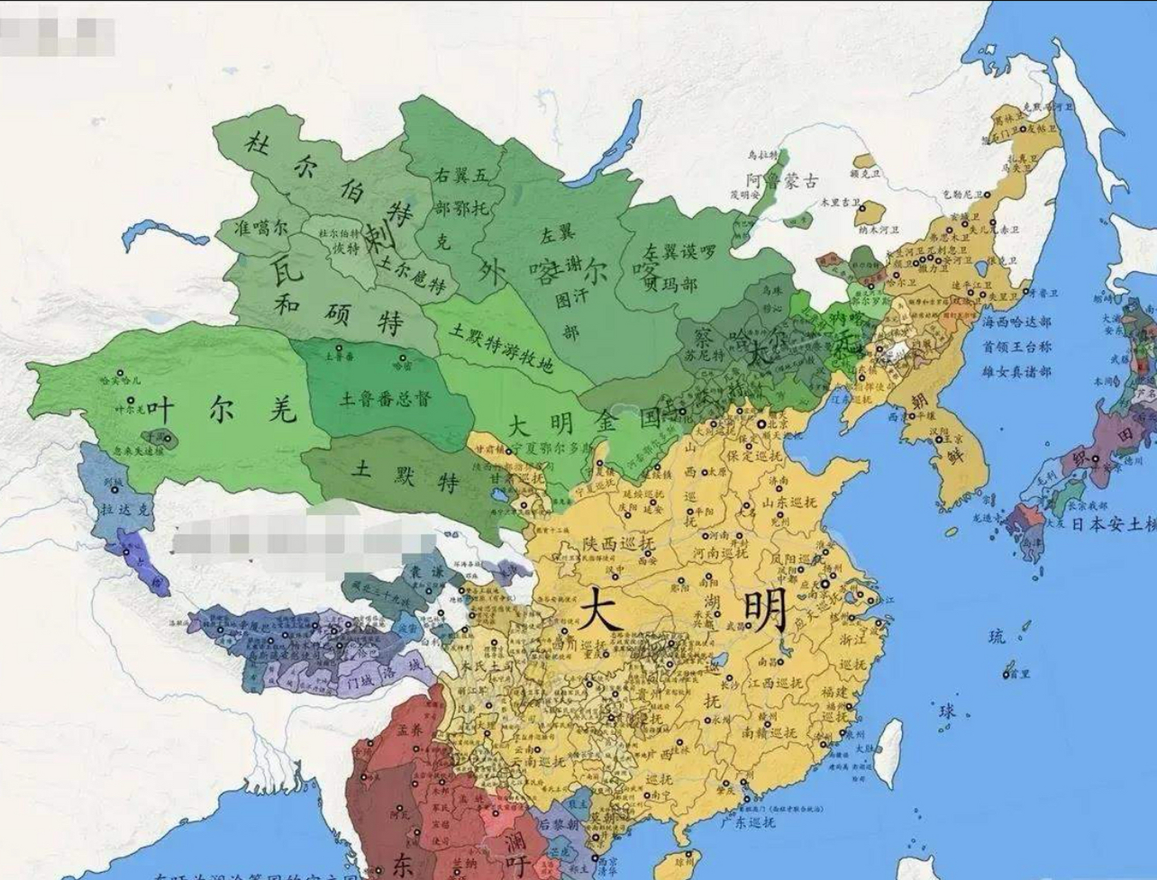 大明号地图图片