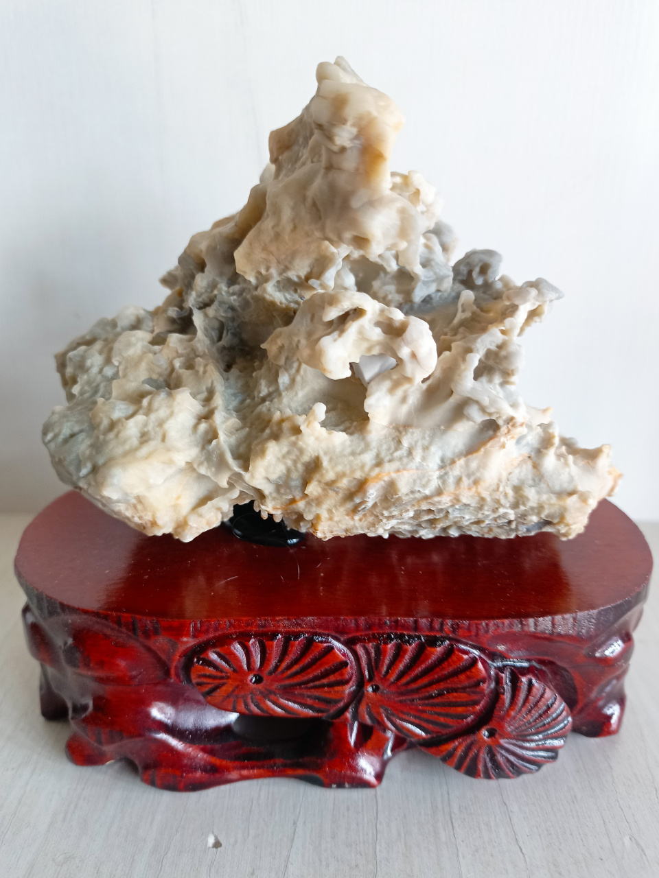 原生态观赏石,风凌石摆件,造型独特精美,规格16*13*7厘米,重量1461.