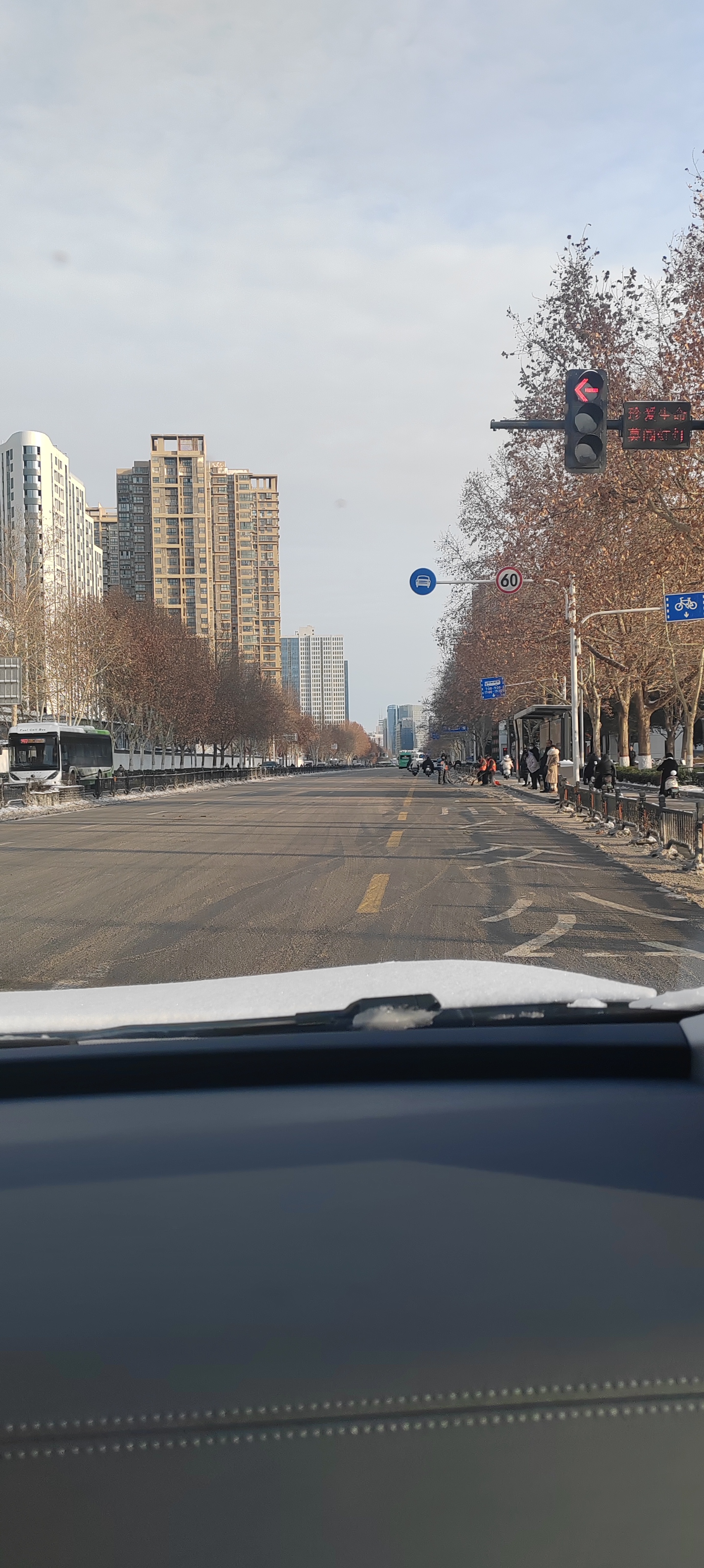 这就是郑州速度! 下了几天雪,今天出门惊到了