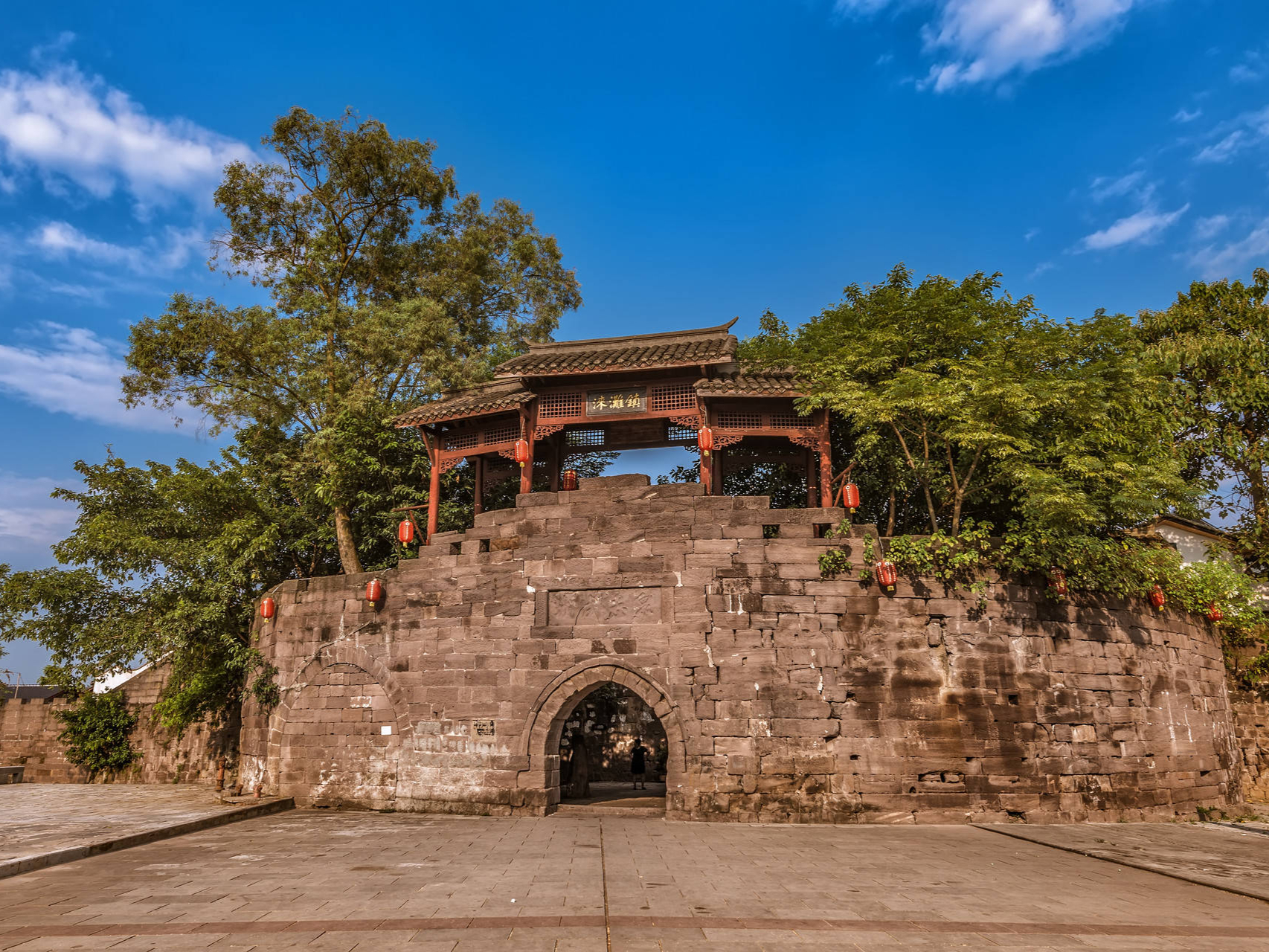 合川涞滩古镇风景区图片