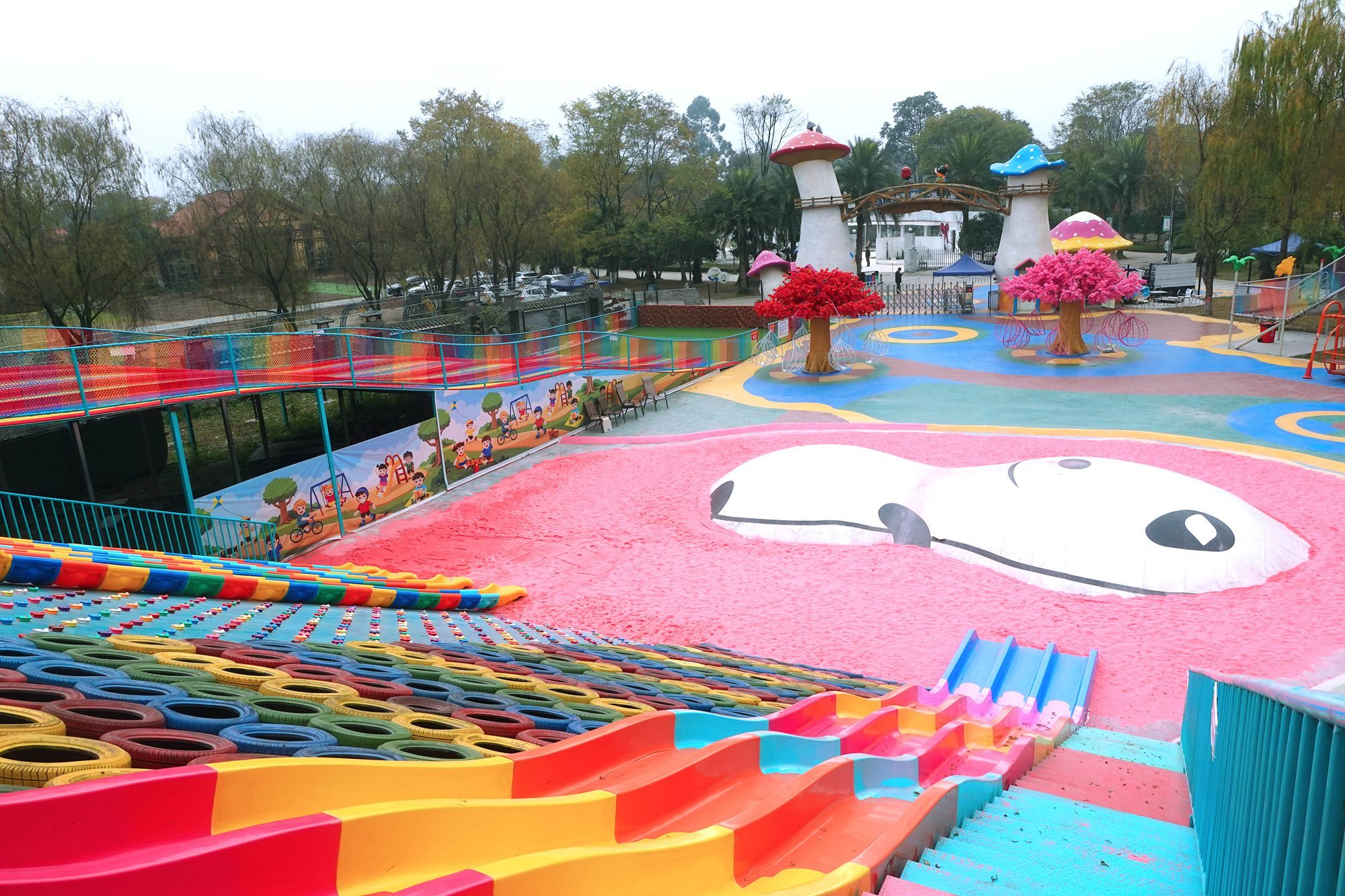 四川什邡花坞御景园,看浪漫樱花,闻早春气息,春游踏青的好去处