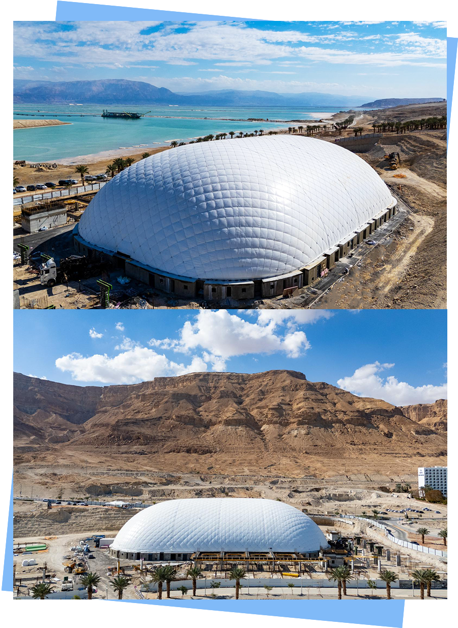 以色列全新地标:死海世博穹顶dome expo dead sea-博德维