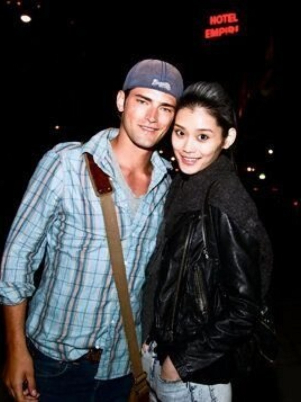 2012年奚梦瑶和一哥sean opry 谈过