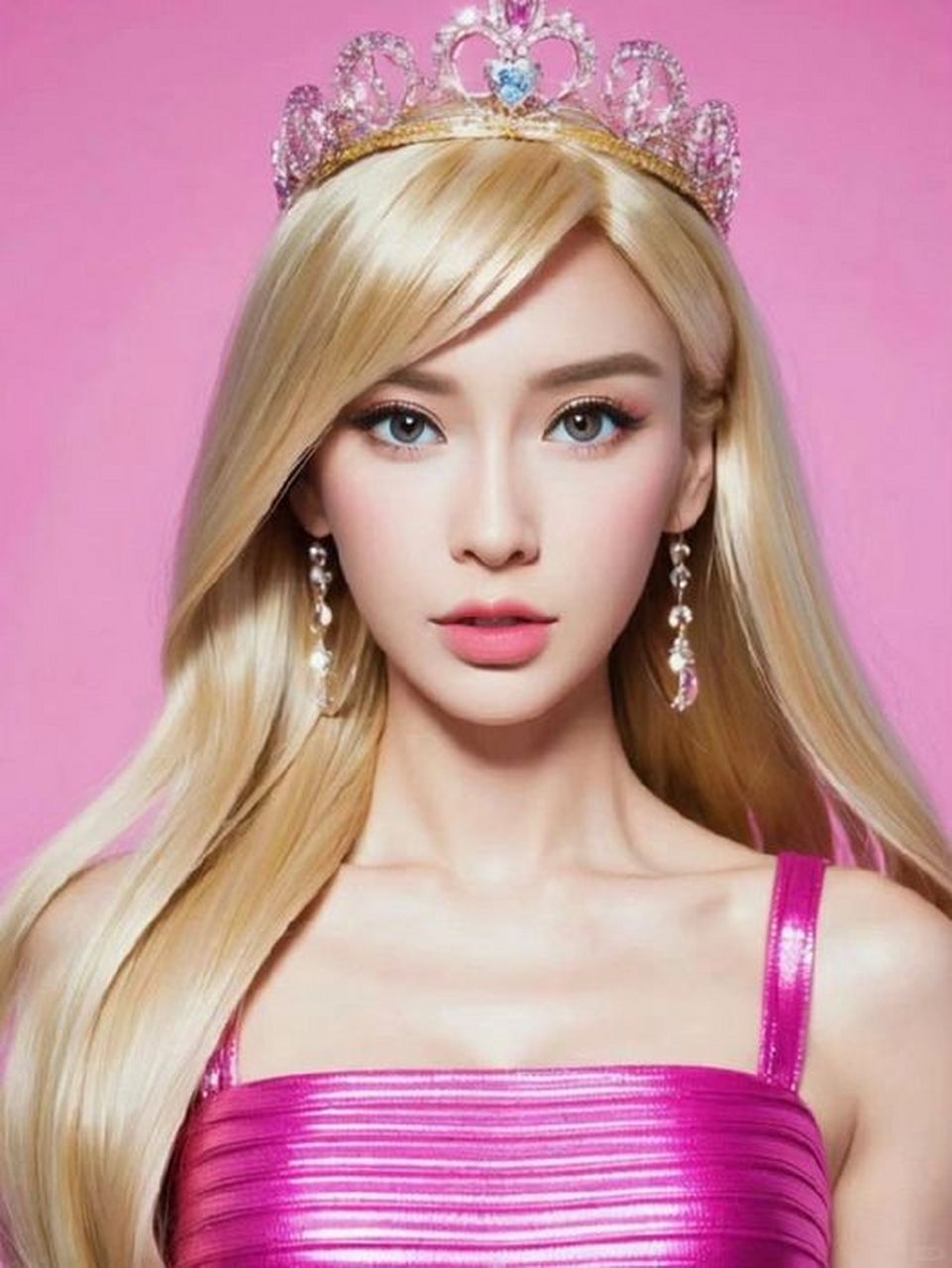 baby与热巴真人芭比造型大pk,谁才是你心中的梦幻女神?