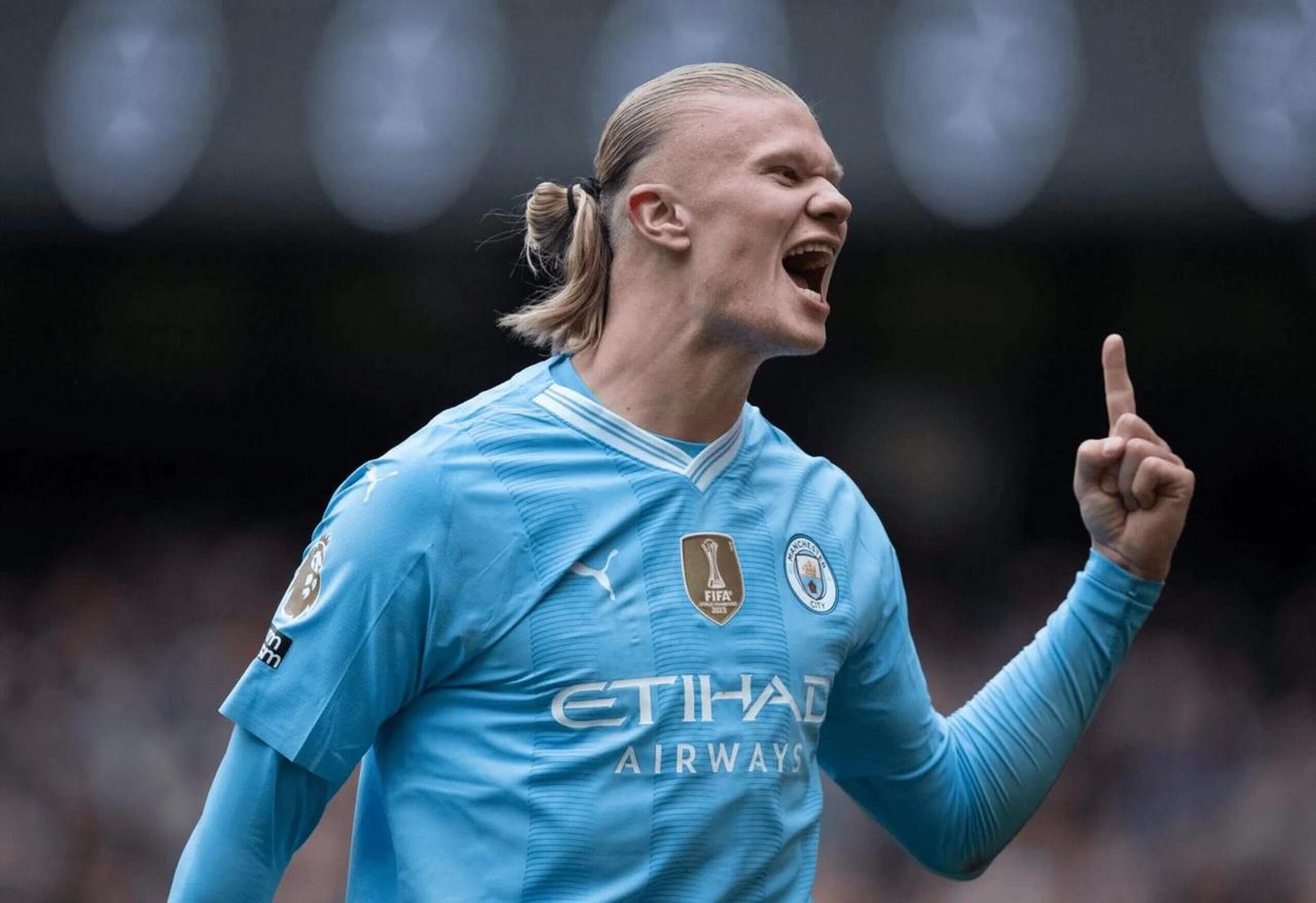 哈兰德身边对所谓皇马传闻一笑置之,很可能和曼城续约  the athletic