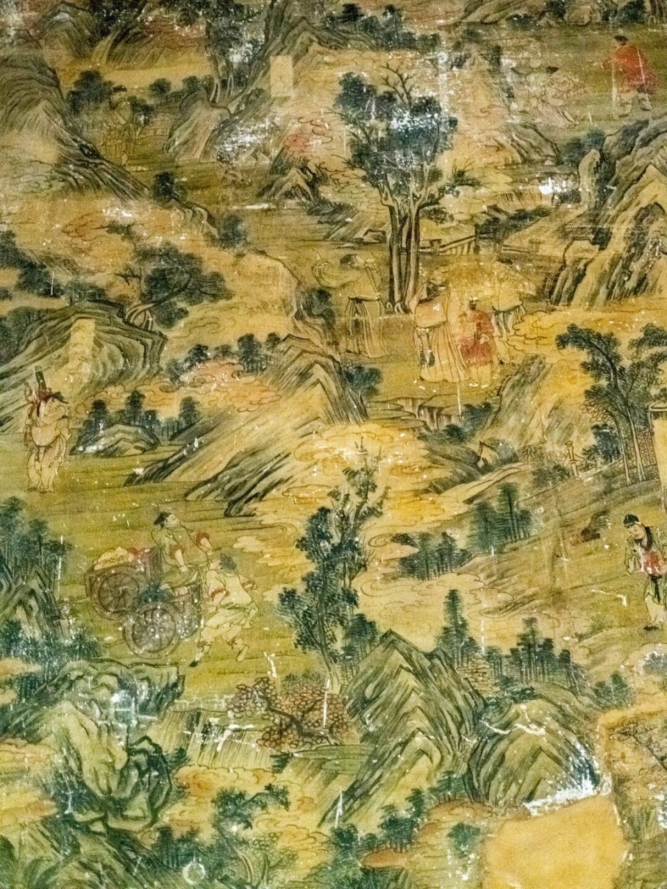 低调到没人去,陕西省面积最大的单体壁画  千年祈雨传奇,西安东岳庙等
