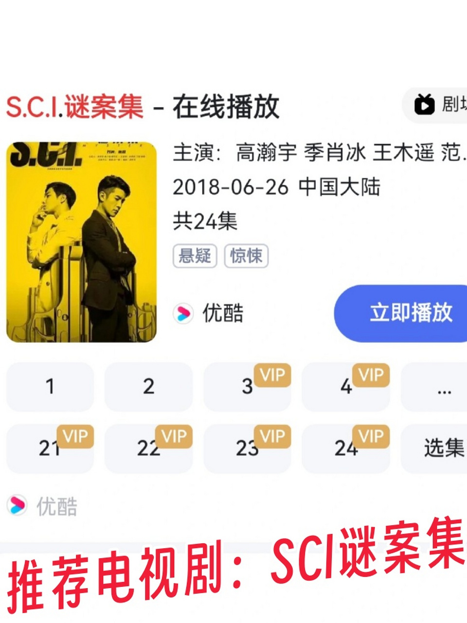 SCI谜案集第二季电视剧图片