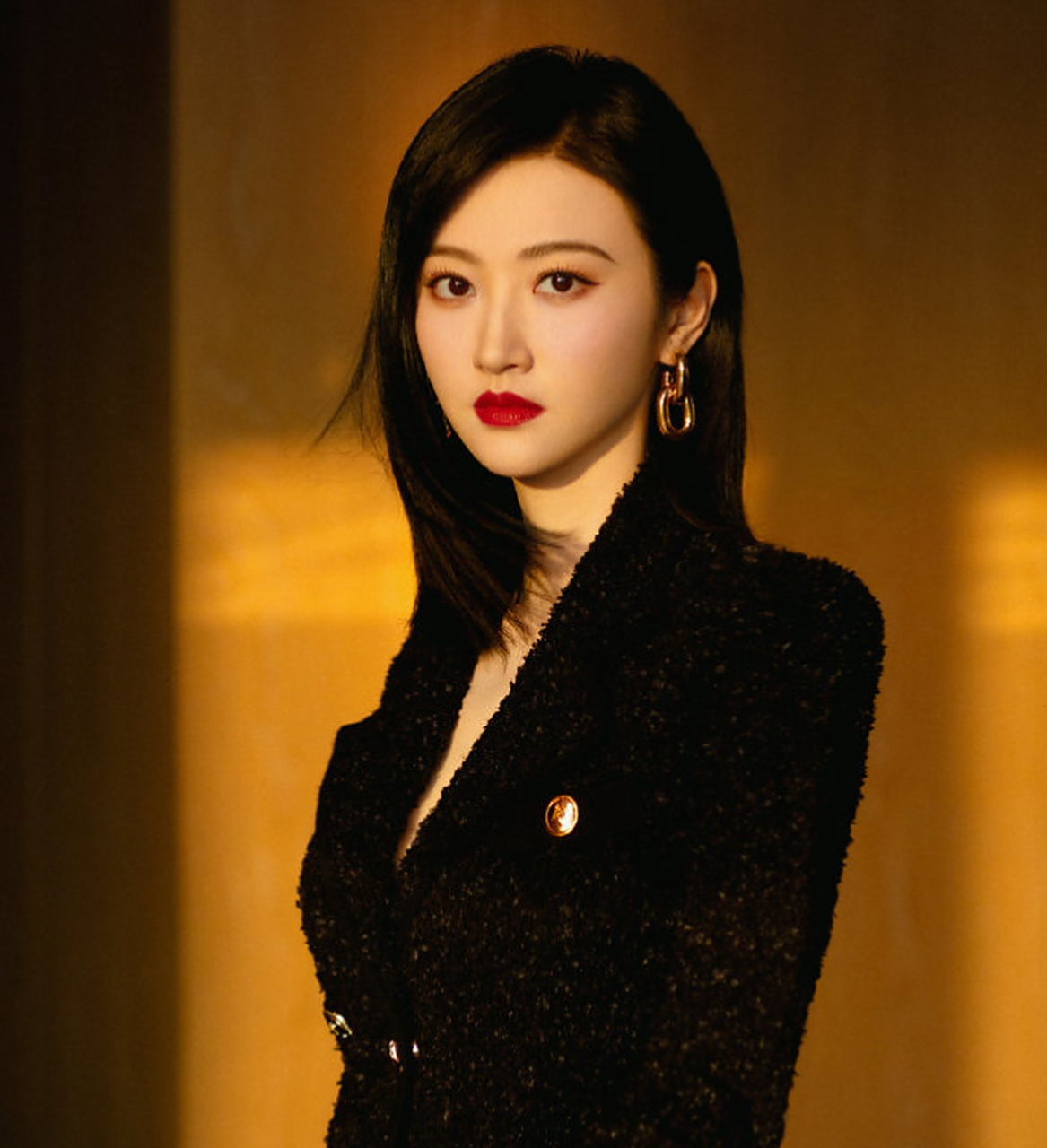 女霸总范儿的景甜,喜欢吗?