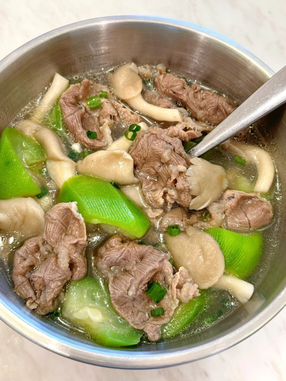 丝瓜牛肉汤图片