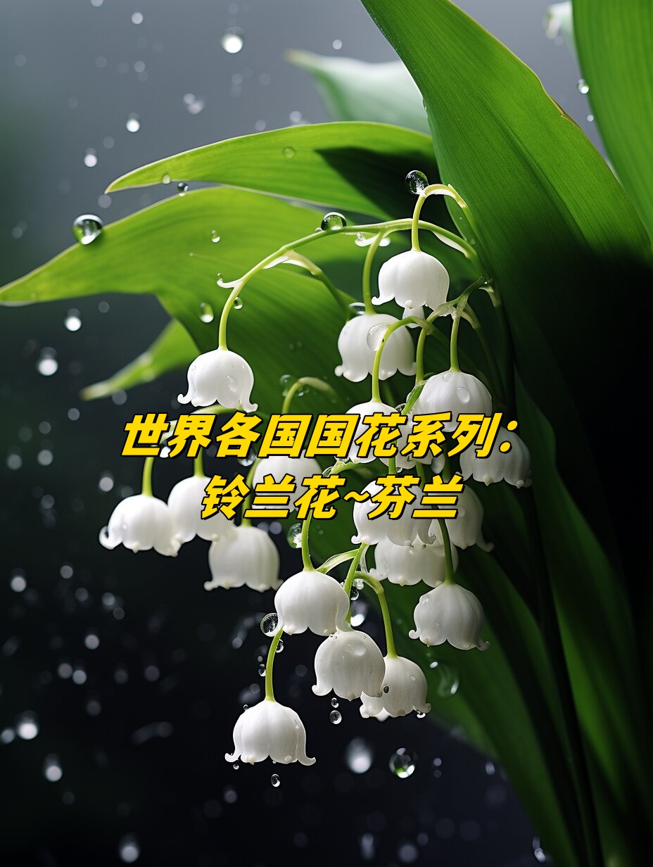 世界各国国花系列:铃兰花~芬兰