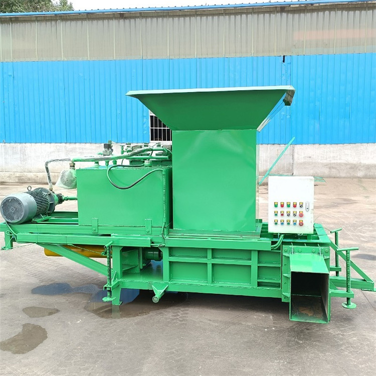 青储秸秆打包机两缸方包牧草套袋打块机黄竹草液压压块机质量可靠