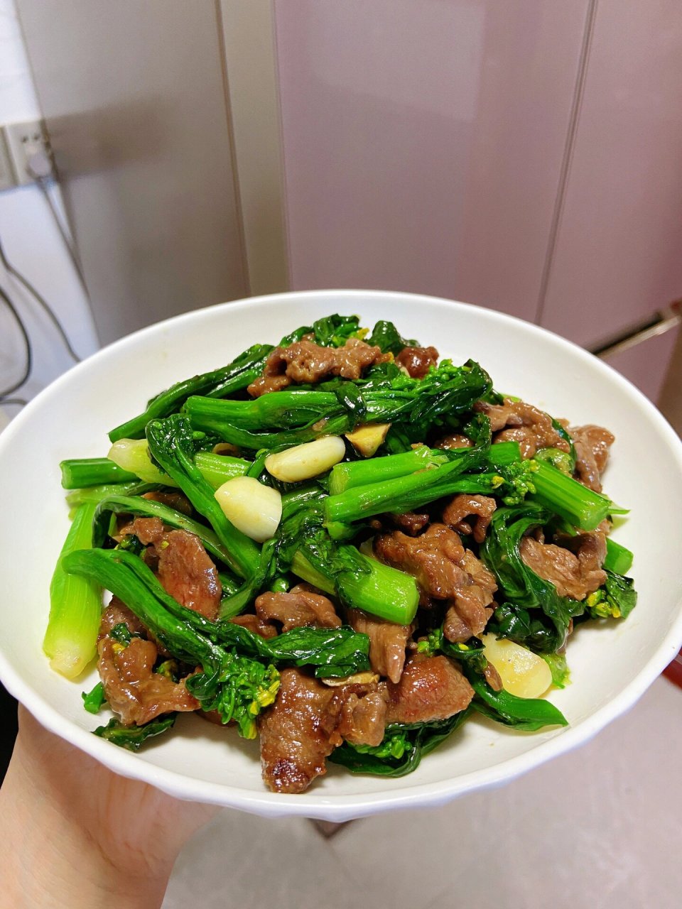 青菜烧牛肉图片图片