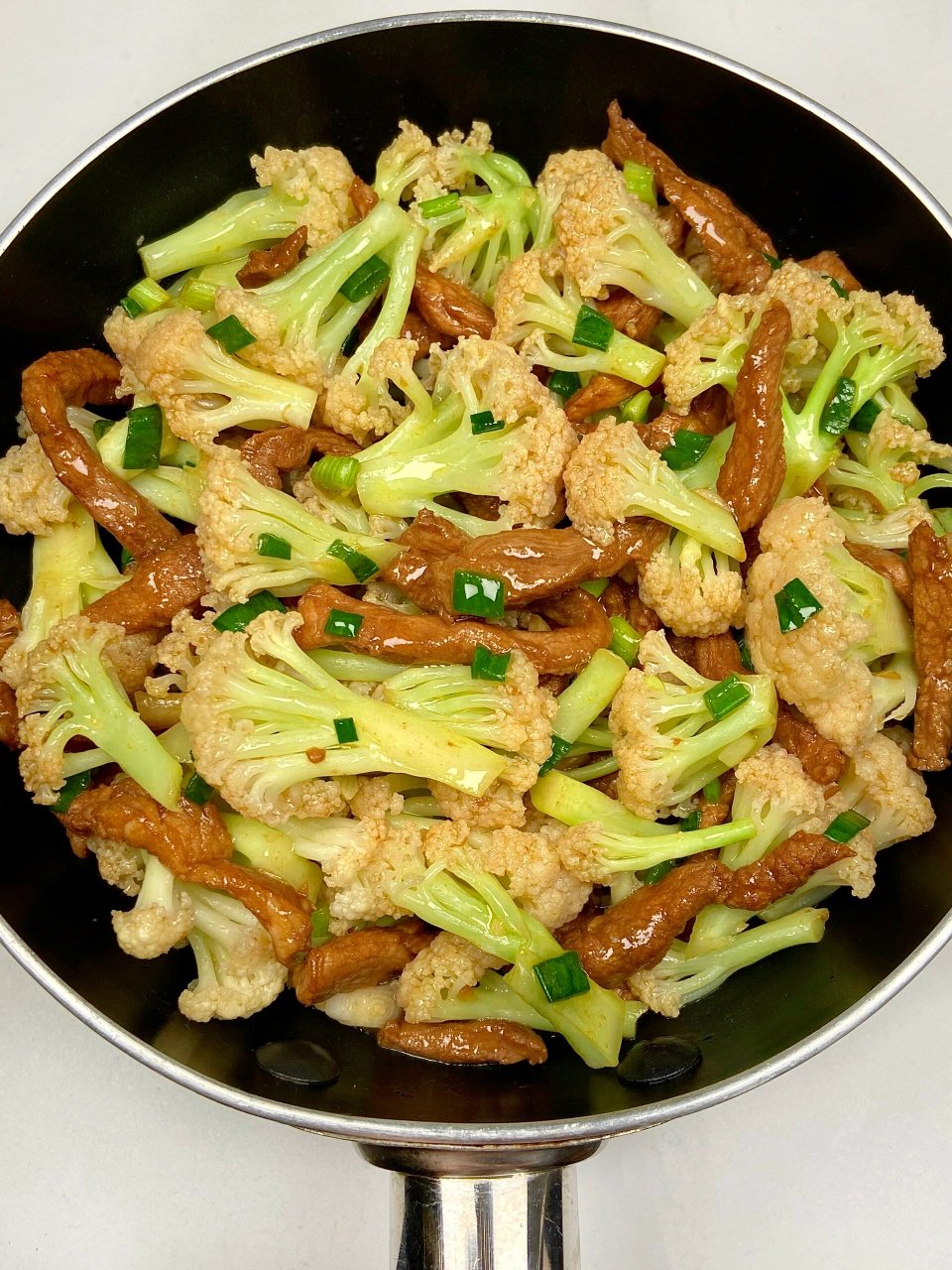 这个花菜炒肉也太绝啦吧!