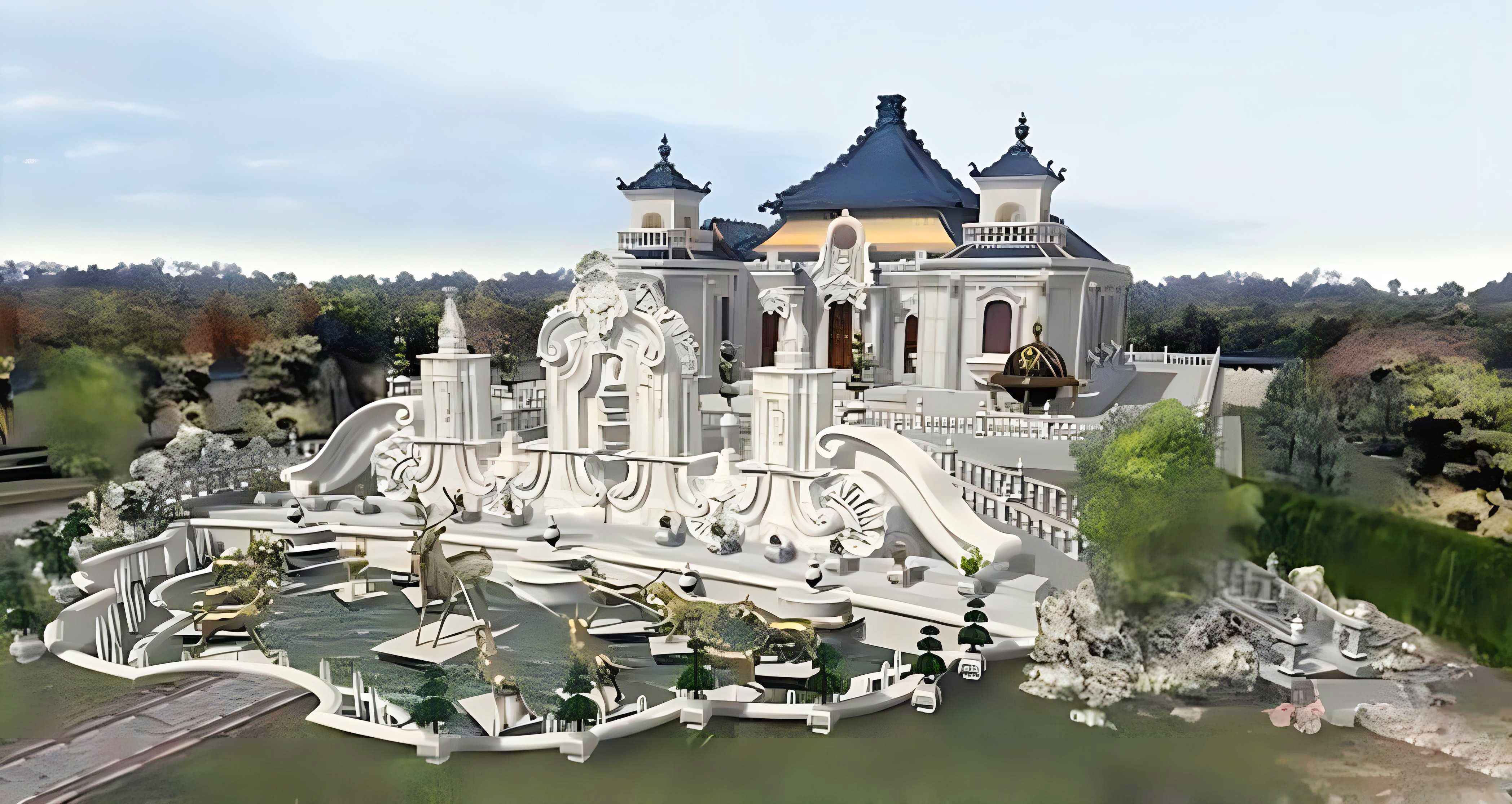 圆明园复原图,一睹它的辉煌胜景!