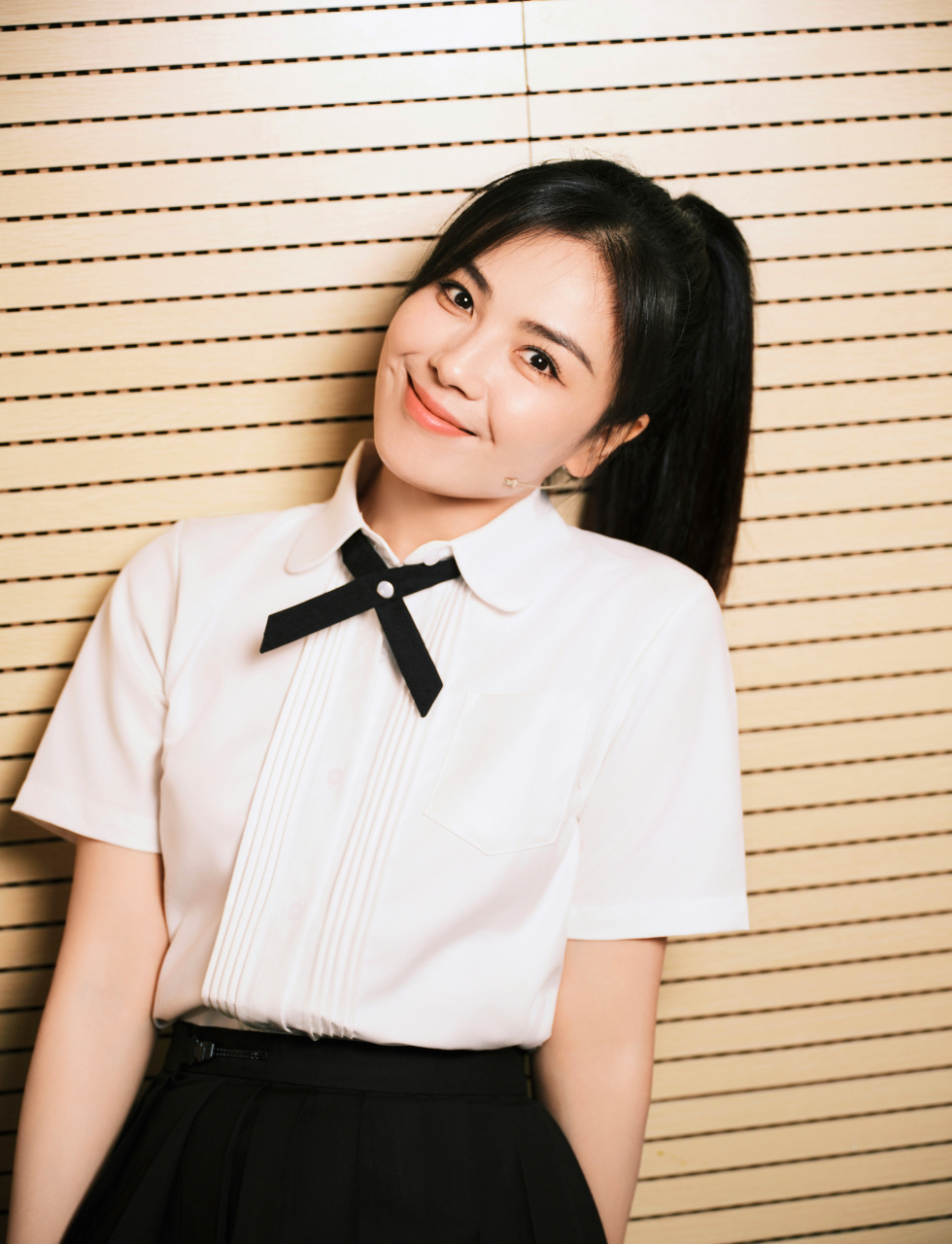 刘涛素颜便装生活照,简单穿衣,素颜依然美丽.