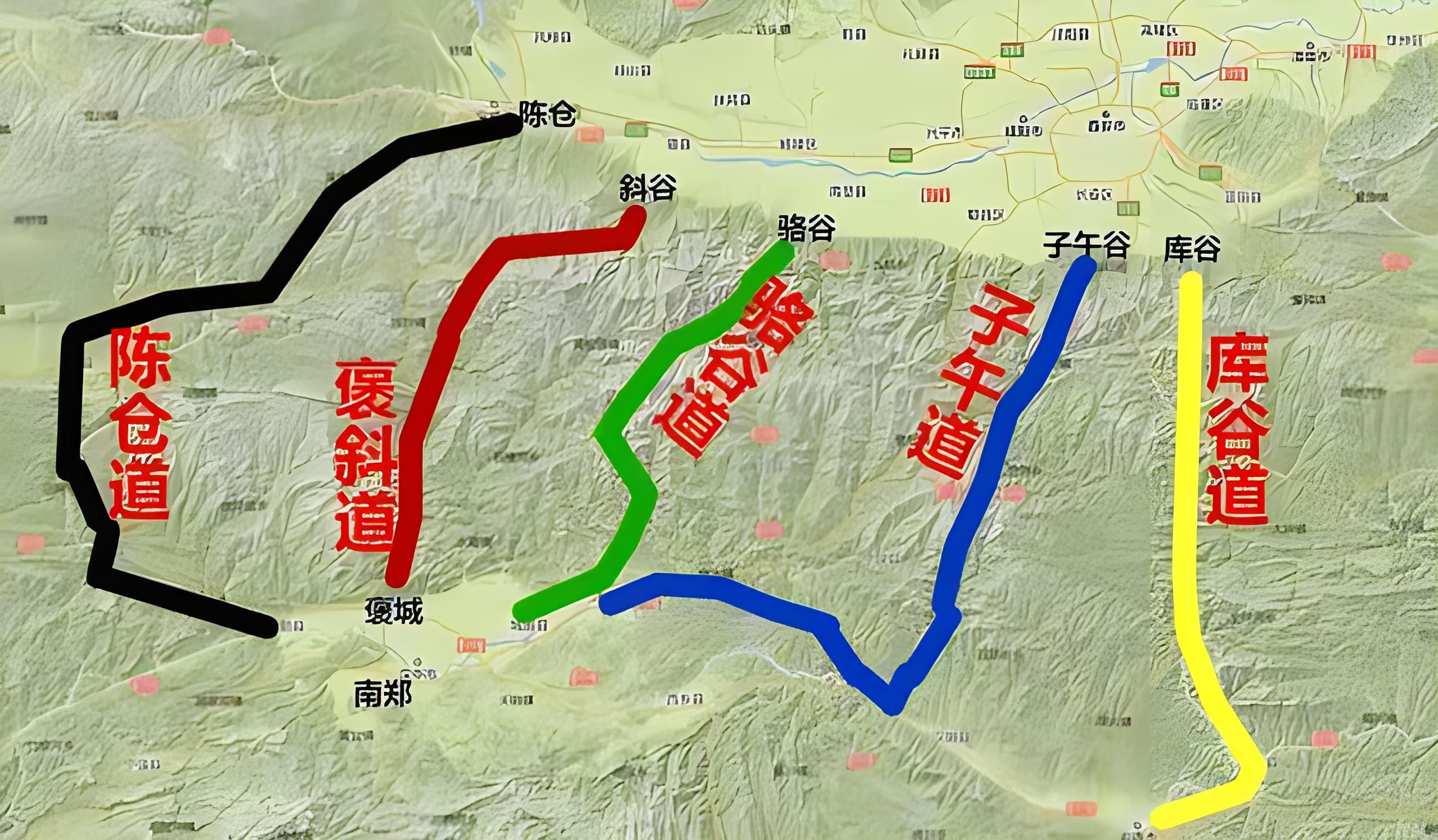 韩信明修栈道暗度陈仓中国历史上唯一从蜀中北伐关中成功例子
