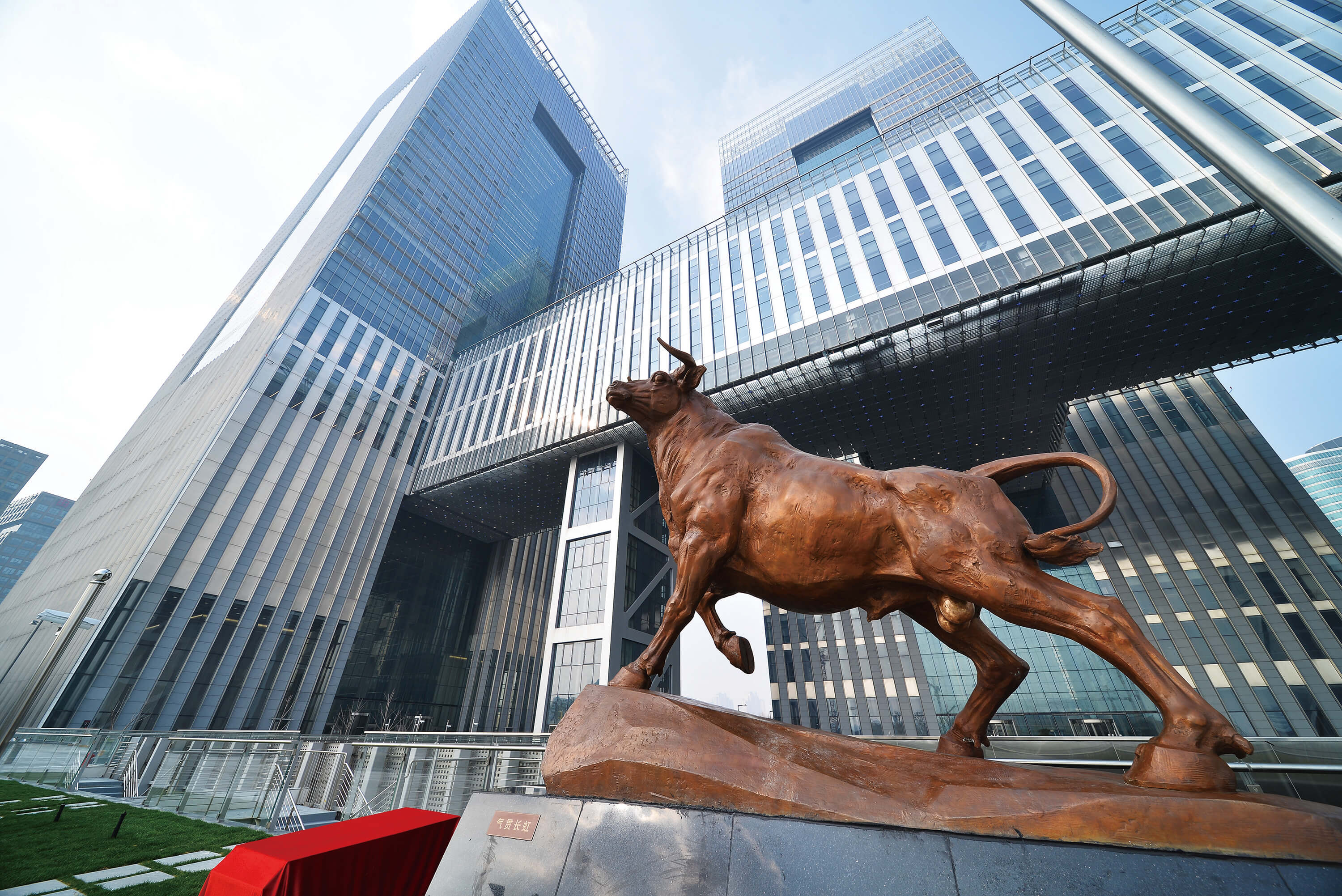 上海证券交易所大门图片