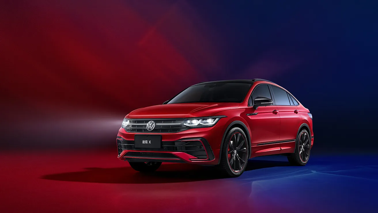 上汽大众轿跑suv途观x(tiguan x),20万级suv性价比之选