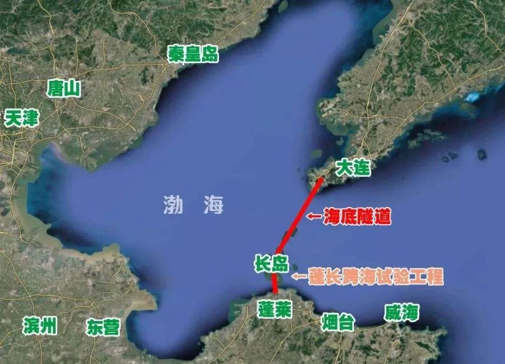 中国三大跨海工程琼州台海渤海哪个会最先完成
