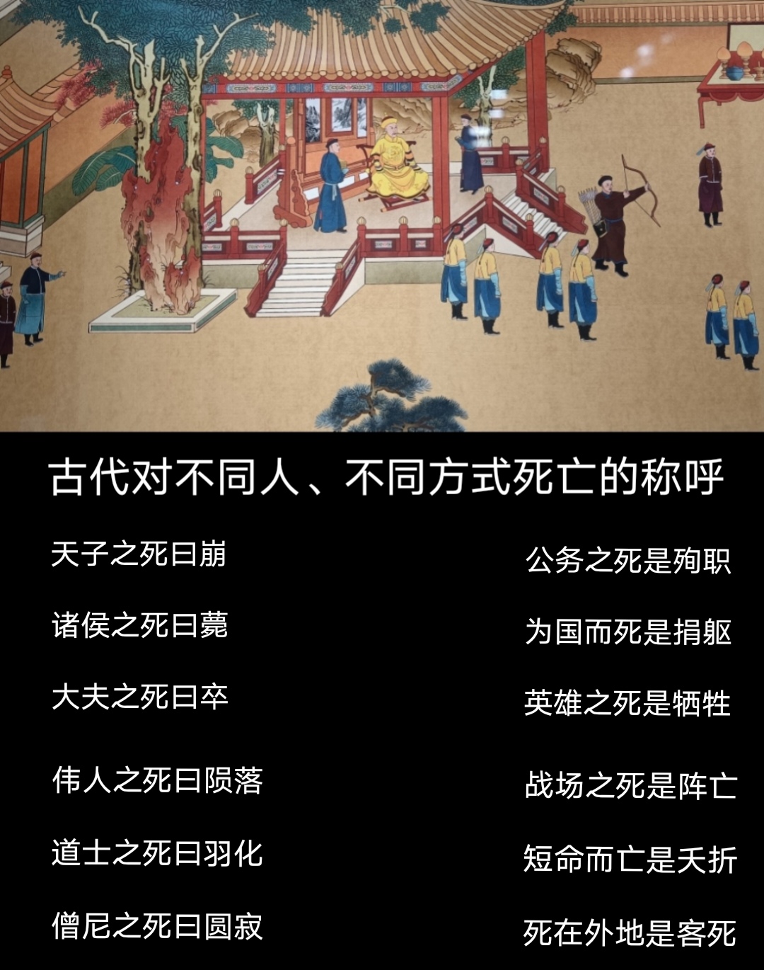 卒是指什么人的死