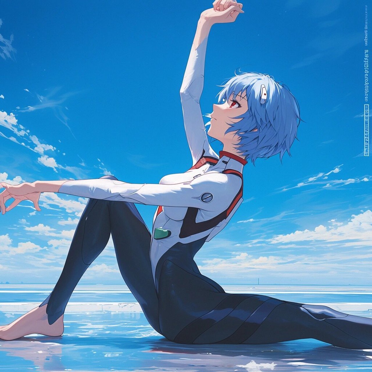 绫波丽的瑜伽时间  在众多动漫角色中,有一位名字如清风般飘逸,形象如