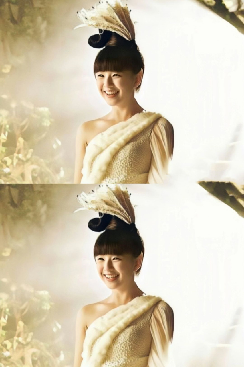 小彩旗版婴宁——灵动与纯真的魅力再现  每当回忆起那部《青丘狐传说