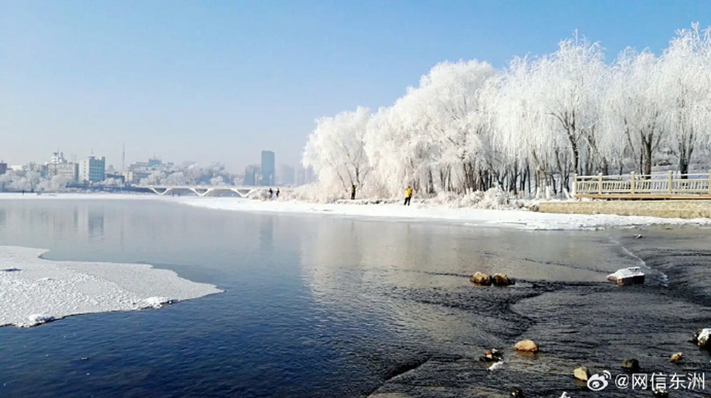 【抚顺雪景】